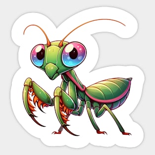 Cute Mantis Sticker